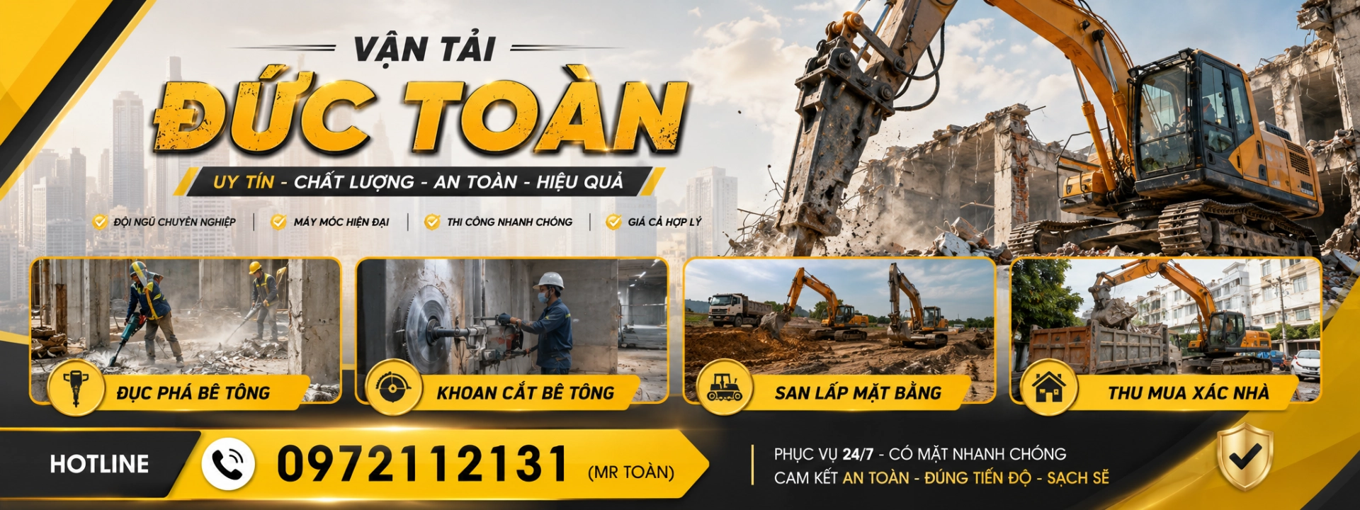 thuê máy đào mini Tiền Giang